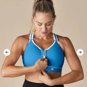 New with tags Shefit blue sports bra